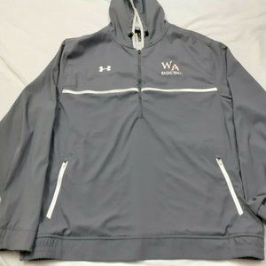 Under Armour Heatgear Sweater 1/4 Zip Jacket Gray